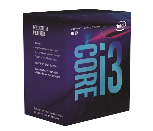 INTEL CPU INTEL Core i3-8100 BOX 3.60GHz, LGA1151 BX80684I38100 - 383498 - zdjęcie